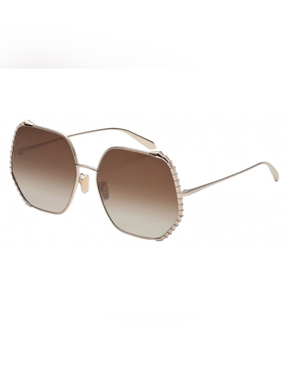 Bulgari Gold Frame Serpenti Sunglasses (BRAND NEW & NEVER WORN)